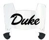 Duke Blue Devils Mini Football Helmet Visor Shield w/ Clips - PICK VISOR & LOGO COLOR