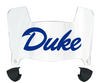 Duke Blue Devils Mini Football Helmet Visor Shield w/ Clips - PICK VISOR & LOGO COLOR