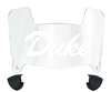 Duke Blue Devils Mini Football Helmet Visor Shield w/ Clips - PICK VISOR & LOGO COLOR