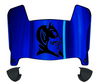 Duke Blue Devils Mini Football Helmet Visor Shield w/ Clips - PICK VISOR & LOGO COLOR