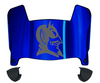 Duke Blue Devils Mini Football Helmet Visor Shield w/ Clips - PICK VISOR & LOGO COLOR