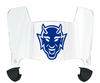 Duke Blue Devils Mini Football Helmet Visor Shield w/ Clips - PICK VISOR & LOGO COLOR