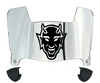 Duke Blue Devils Mini Football Helmet Visor Shield w/ Clips - PICK VISOR & LOGO COLOR