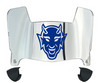 Duke Blue Devils Mini Football Helmet Visor Shield w/ Clips - PICK VISOR & LOGO COLOR