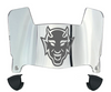Duke Blue Devils Mini Football Helmet Visor Shield w/ Clips - PICK VISOR & LOGO COLOR