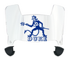 Duke Blue Devils Mini Football Helmet Visor Shield w/ Clips - PICK VISOR & LOGO COLOR