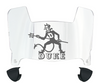 Duke Blue Devils Mini Football Helmet Visor Shield w/ Clips - PICK VISOR & LOGO COLOR