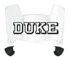 Duke Blue Devils Mini Football Helmet Visor Shield w/ Clips - PICK VISOR & LOGO COLOR