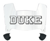 Duke Blue Devils Mini Football Helmet Visor Shield w/ Clips - PICK VISOR & LOGO COLOR