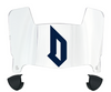 Duquesne Dukes Mini Football Helmet Visor Shield w/ Clips - PICK VISOR & LOGO COLOR