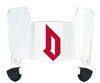 Duquesne Dukes Mini Football Helmet Visor Shield w/ Clips - PICK VISOR & LOGO COLOR