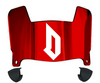 Duquesne Dukes Mini Football Helmet Visor Shield w/ Clips - PICK VISOR & LOGO COLOR