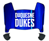Duquesne Dukes Mini Football Helmet Visor Shield w/ Clips - PICK VISOR & LOGO COLOR