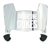 Duquesne Dukes Mini Football Helmet Visor Shield w/ Clips - PICK VISOR & LOGO COLOR