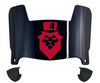 Duquesne Dukes Mini Football Helmet Visor Shield w/ Clips - PICK VISOR & LOGO COLOR