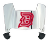 Duquesne Dukes Mini Football Helmet Visor Shield w/ Clips - PICK VISOR & LOGO COLOR
