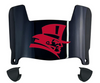 Duquesne Dukes Mini Football Helmet Visor Shield w/ Clips - PICK VISOR & LOGO COLOR