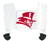 Duquesne Dukes Mini Football Helmet Visor Shield w/ Clips - PICK VISOR & LOGO COLOR