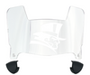Duquesne Dukes Mini Football Helmet Visor Shield w/ Clips - PICK VISOR & LOGO COLOR