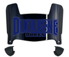 Duquesne Dukes Mini Football Helmet Visor Shield w/ Clips - PICK VISOR & LOGO COLOR