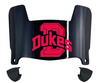 Duquesne Dukes Mini Football Helmet Visor Shield w/ Clips - PICK VISOR & LOGO COLOR