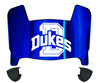 Duquesne Dukes Mini Football Helmet Visor Shield w/ Clips - PICK VISOR & LOGO COLOR