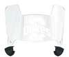 Duquesne Dukes Mini Football Helmet Visor Shield w/ Clips - PICK VISOR & LOGO COLOR