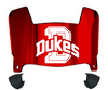 Duquesne Dukes Mini Football Helmet Visor Shield w/ Clips - PICK VISOR & LOGO COLOR