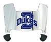 Duquesne Dukes Mini Football Helmet Visor Shield w/ Clips - PICK VISOR & LOGO COLOR