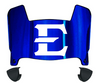 ETSU Buccaneers Mini Football Helmet Visor Shield w/ Clips - PICK VISOR & LOGO COLOR