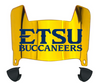 ETSU Buccaneers Mini Football Helmet Visor Shield w/ Clips - PICK VISOR & LOGO COLOR
