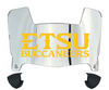 ETSU Buccaneers Mini Football Helmet Visor Shield w/ Clips - PICK VISOR & LOGO COLOR