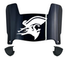 ETSU Buccaneers Mini Football Helmet Visor Shield w/ Clips - PICK VISOR & LOGO COLOR