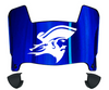 ETSU Buccaneers Mini Football Helmet Visor Shield w/ Clips - PICK VISOR & LOGO COLOR