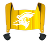 ETSU Buccaneers Mini Football Helmet Visor Shield w/ Clips - PICK VISOR & LOGO COLOR
