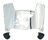 ETSU Buccaneers Mini Football Helmet Visor Shield w/ Clips - PICK VISOR & LOGO COLOR