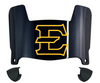 ETSU Buccaneers Mini Football Helmet Visor Shield w/ Clips - PICK VISOR & LOGO COLOR