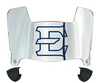 ETSU Buccaneers Mini Football Helmet Visor Shield w/ Clips - PICK VISOR & LOGO COLOR