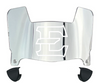 ETSU Buccaneers Mini Football Helmet Visor Shield w/ Clips - PICK VISOR & LOGO COLOR