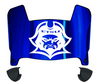 ETSU Buccaneers Mini Football Helmet Visor Shield w/ Clips - PICK VISOR & LOGO COLOR