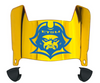 ETSU Buccaneers Mini Football Helmet Visor Shield w/ Clips - PICK VISOR & LOGO COLOR