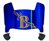 ETSU Buccaneers Mini Football Helmet Visor Shield w/ Clips - PICK VISOR & LOGO COLOR