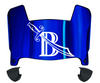 ETSU Buccaneers Mini Football Helmet Visor Shield w/ Clips - PICK VISOR & LOGO COLOR