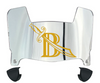 ETSU Buccaneers Mini Football Helmet Visor Shield w/ Clips - PICK VISOR & LOGO COLOR