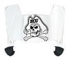 East Carolina Pirates Mini Football Helmet Visor Shield w/ Clips - PICK VISOR & LOGO COLOR