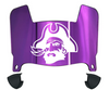 East Carolina Pirates Mini Football Helmet Visor Shield w/ Clips - PICK VISOR & LOGO COLOR