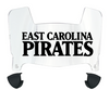 East Carolina Pirates Mini Football Helmet Visor Shield w/ Clips - PICK VISOR & LOGO COLOR