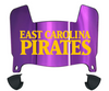 East Carolina Pirates Mini Football Helmet Visor Shield w/ Clips - PICK VISOR & LOGO COLOR