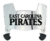 East Carolina Pirates Mini Football Helmet Visor Shield w/ Clips - PICK VISOR & LOGO COLOR