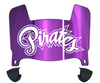 East Carolina Pirates Mini Football Helmet Visor Shield w/ Clips - PICK VISOR & LOGO COLOR